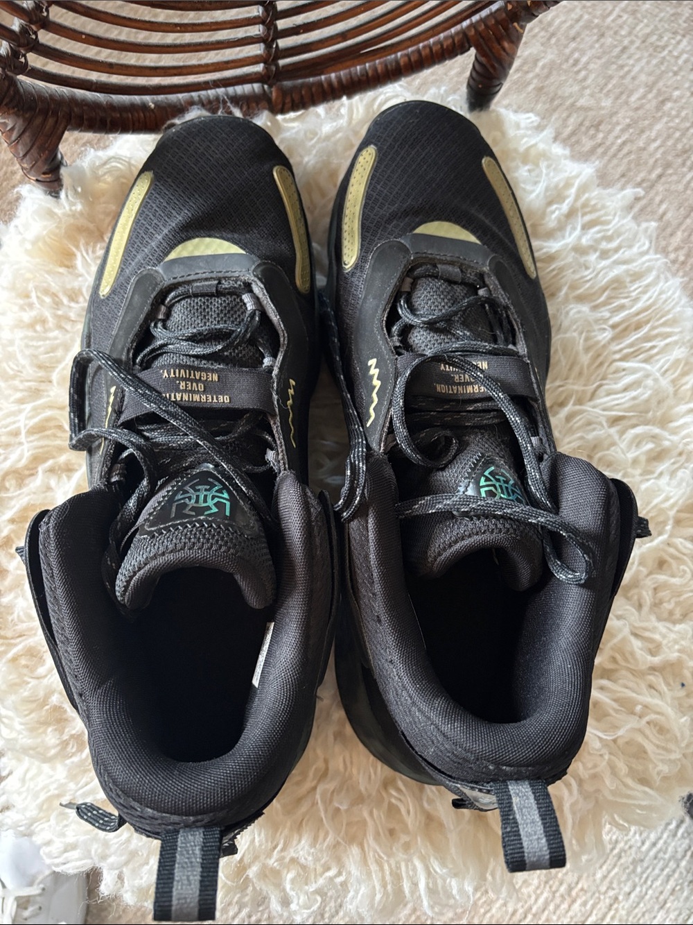Adidas D.O.N. Issue #3 GCA Black Gold Metallic